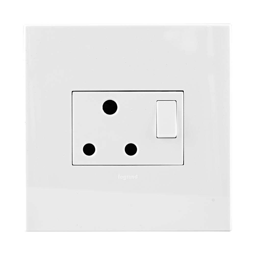 Legrand Arteor Single RSA Socket 4x4