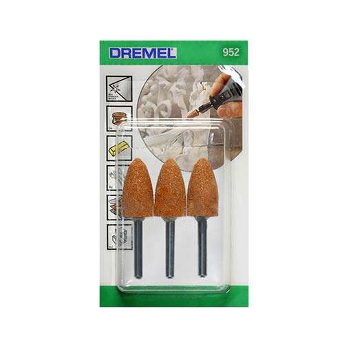Dremel Aluminium Oxide Grinding Stone 952 9.5mm