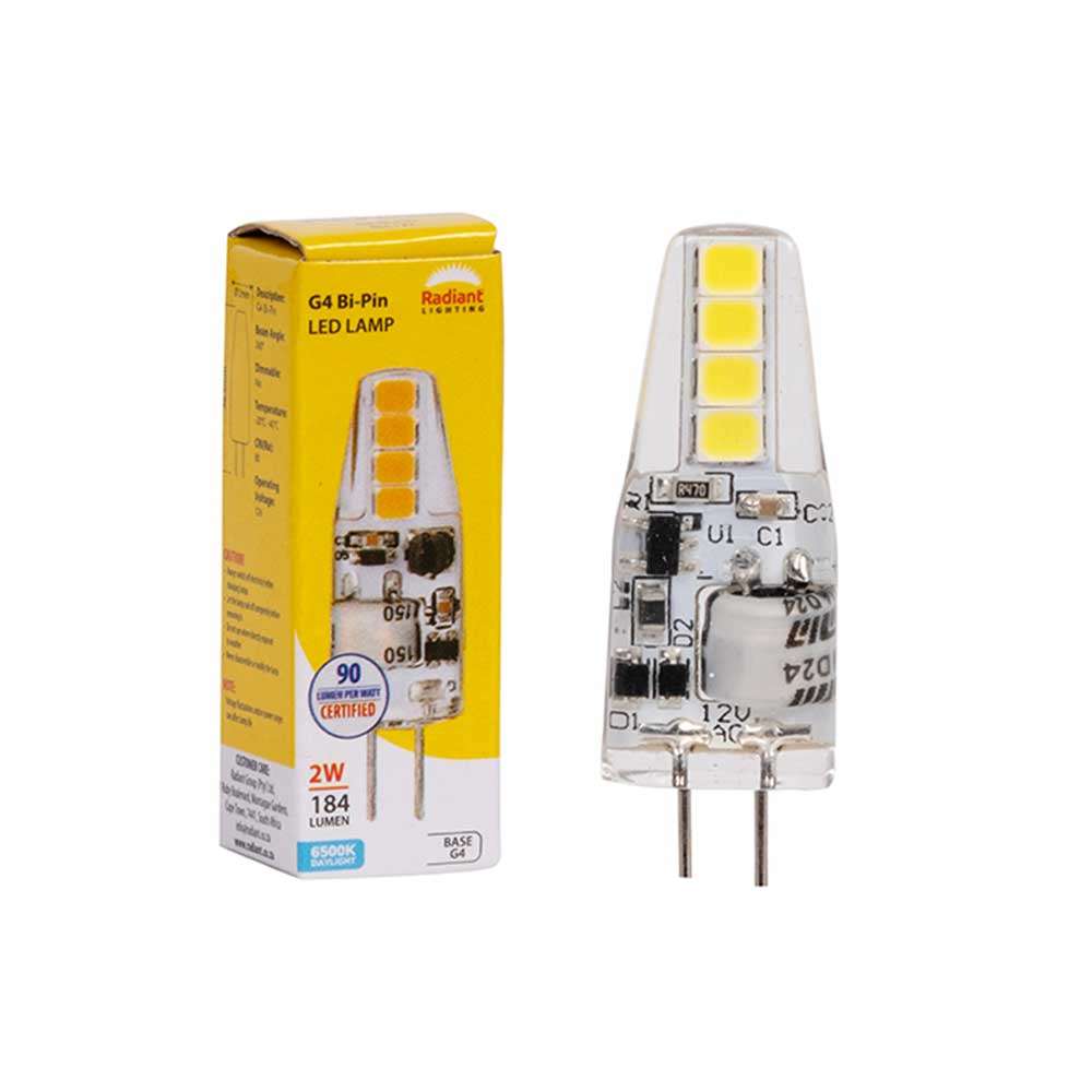 Radiant LED Lamp G4 1.5W 12V 6500K