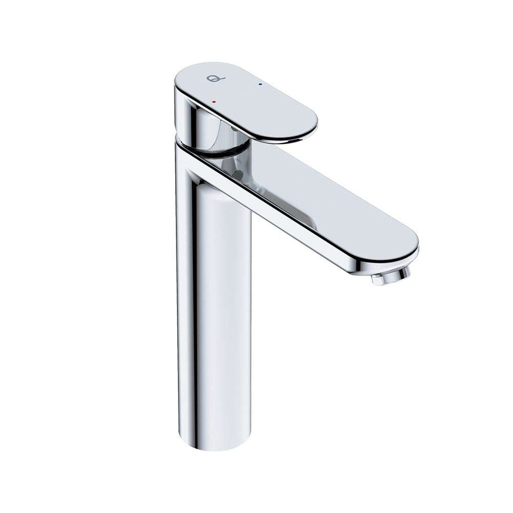 LIQUIDRed Solace 1305 Single Lever Basin Mixer Tap 210mm