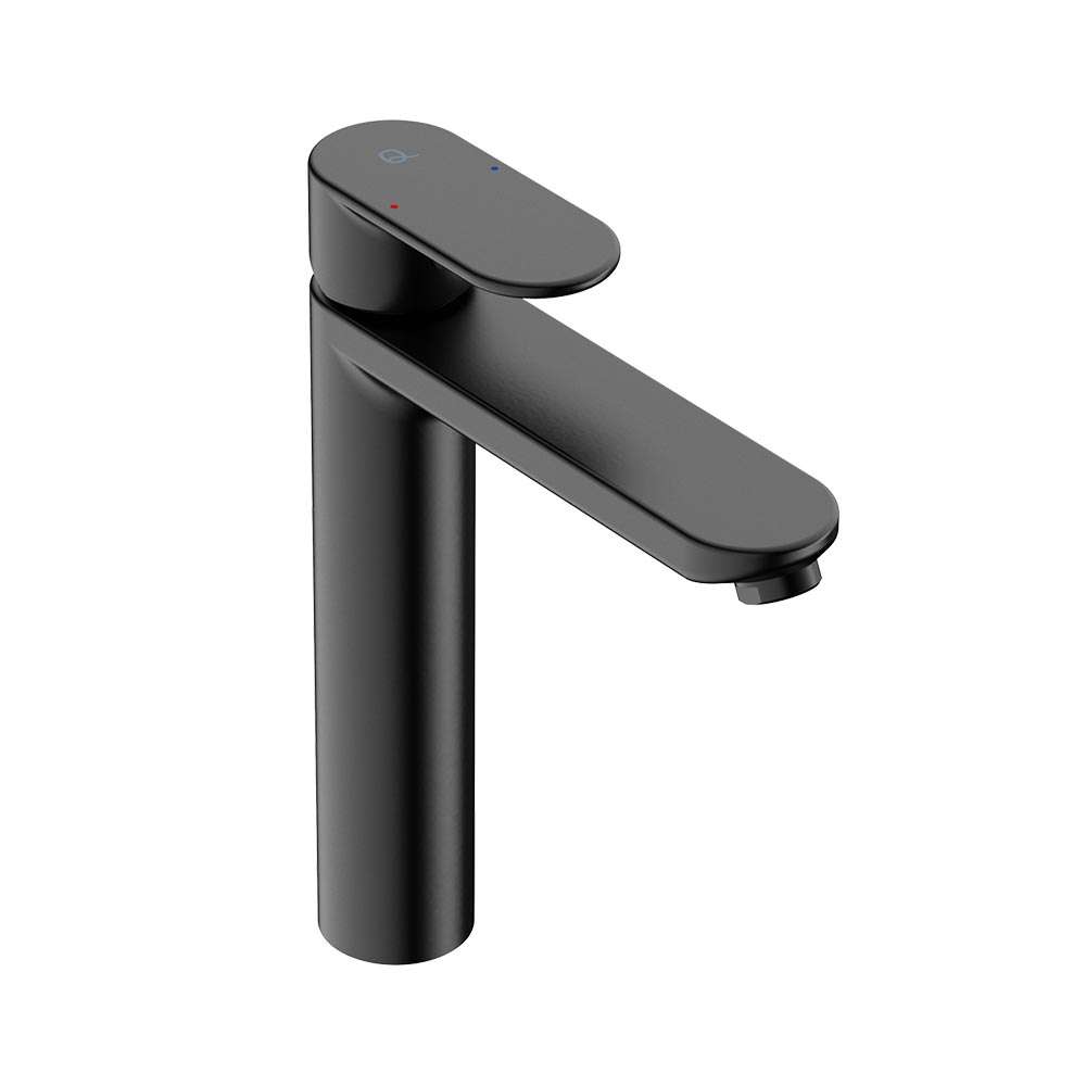 LIQUIDRed Solace 1305 Single Lever Basin Mixer Tap 210mm