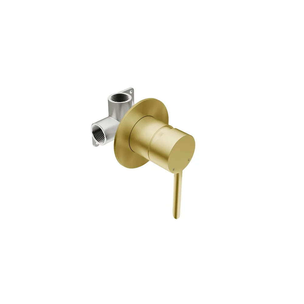 LIQUIDRed STILO Shower Mixer + Concealed Body - Champagne Gold