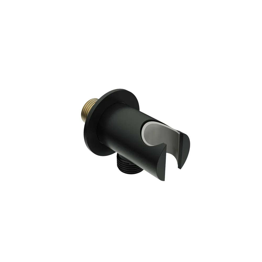 LIQUIDRed STILO Hand Shower Holder + Connector - Matt Black