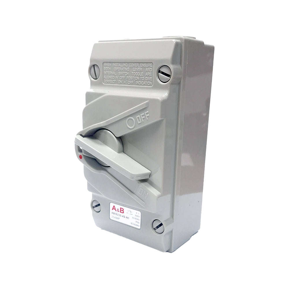 Tradeprice Weatherproof Isolator 3P 35A