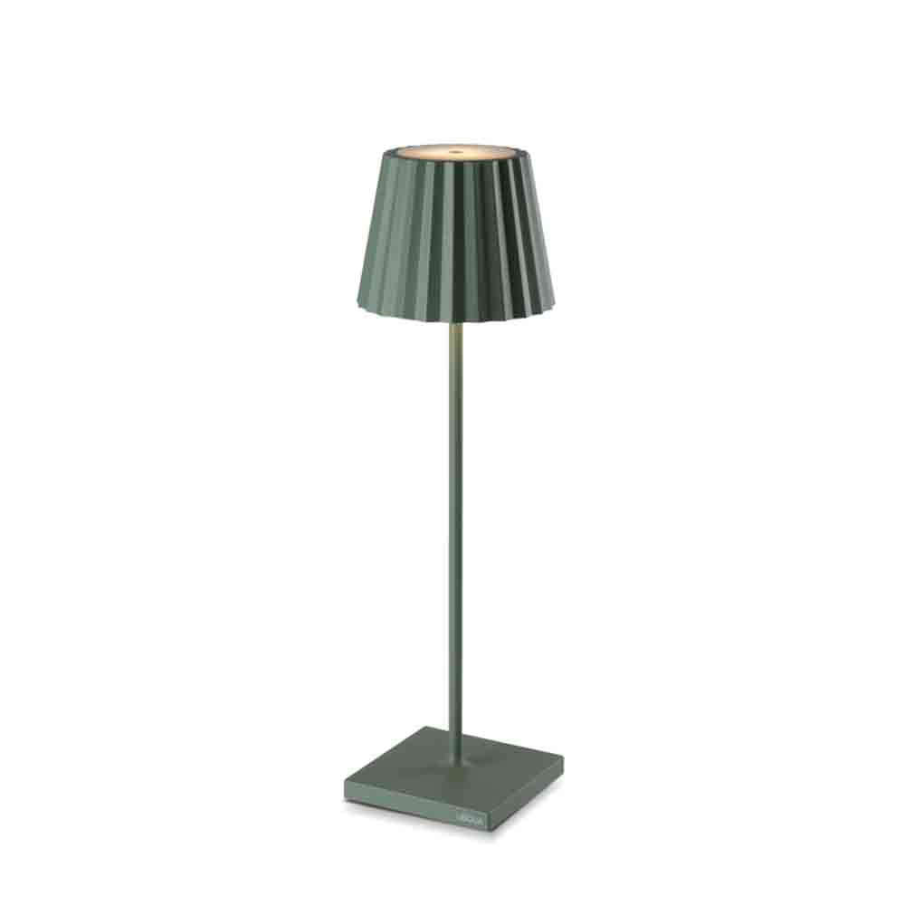 Spazio Plissè Rechargeable LED Table Lamp 2.2W 188lm CCT