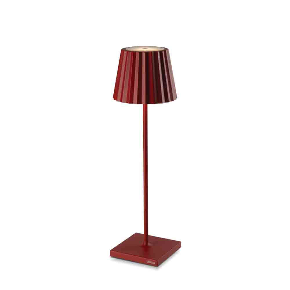 Spazio Plissè Rechargeable LED Table Lamp 2.2W 188lm CCT