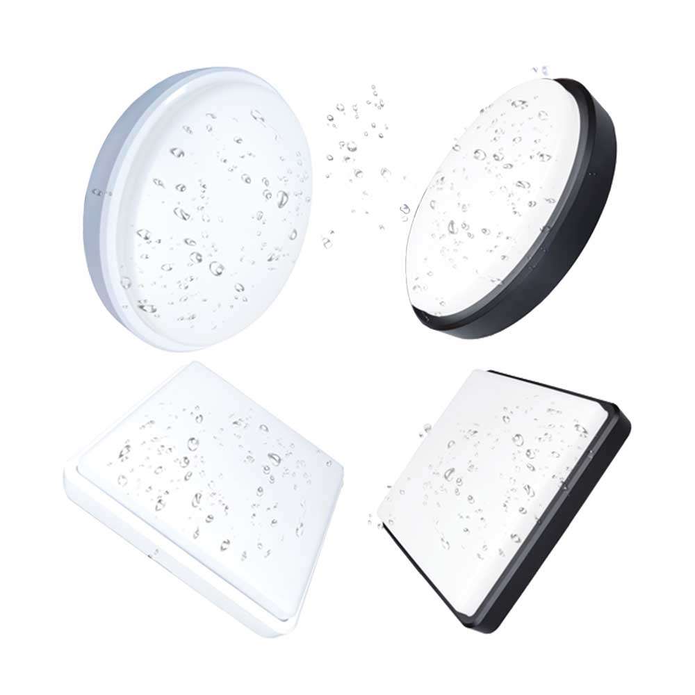 PioLED Hero Square Bulkhead 24W 2520lm 3CCT - White