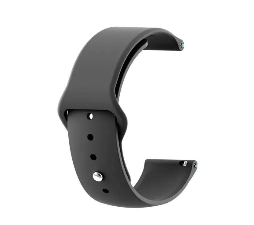 22mm Universal Silicone Watch Strap with Tuck-In Pin
