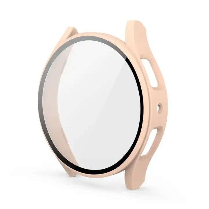 Tempered Glass with PC Bumper Cover For Samsung Galaxy Watch 6 Classic 47mm