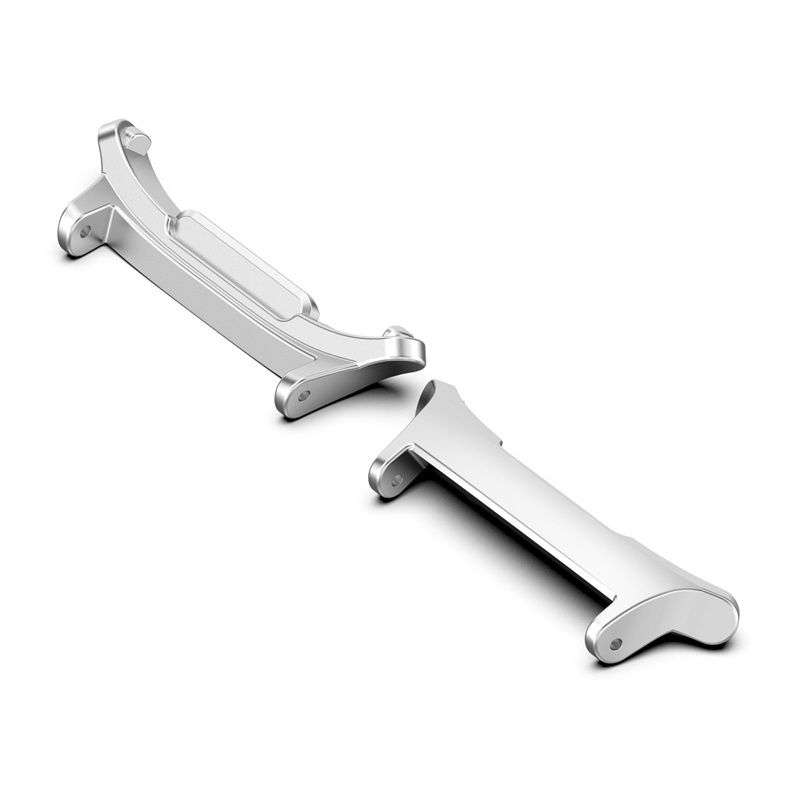 Stainless Steel Adapter for Galaxy Watch 7 Ultra 47mm 20/22mm + Pin Tool - Silver