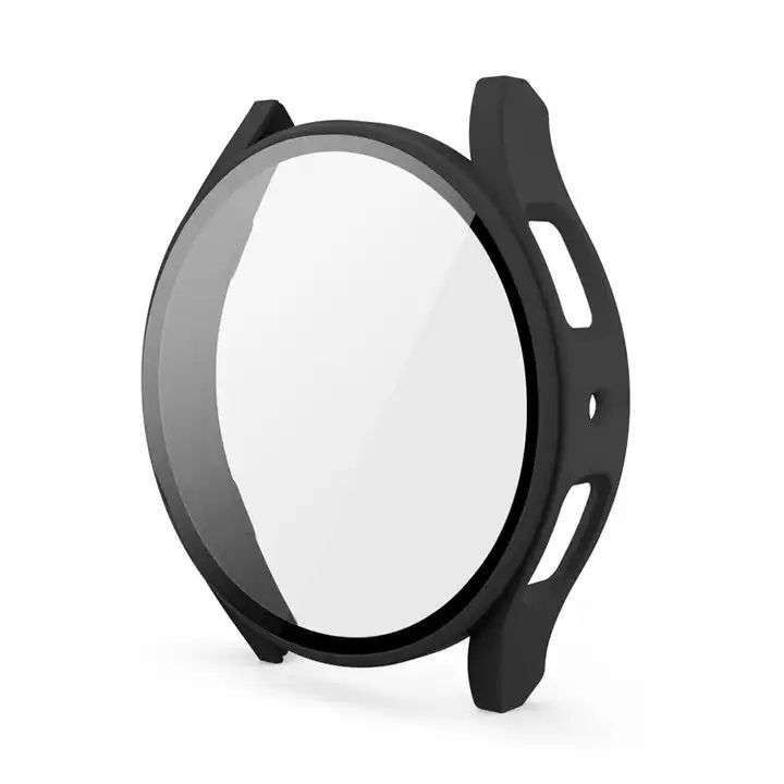 Tempered Glass with PC Bumper Cover For Samsung Galaxy Watch 6 Classic 43mm