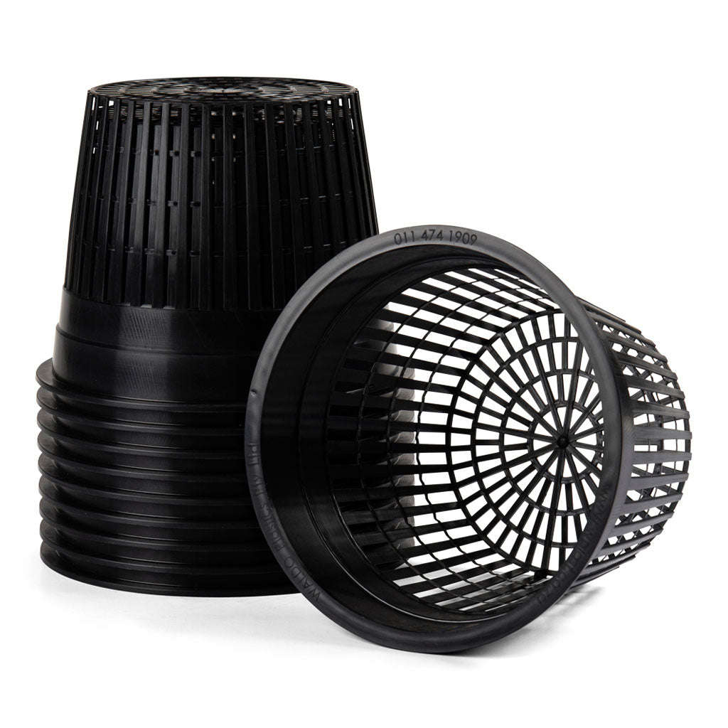 Plastic Growing Container, Colander Type, 12.5cm - 10Pc Bulk Purchase