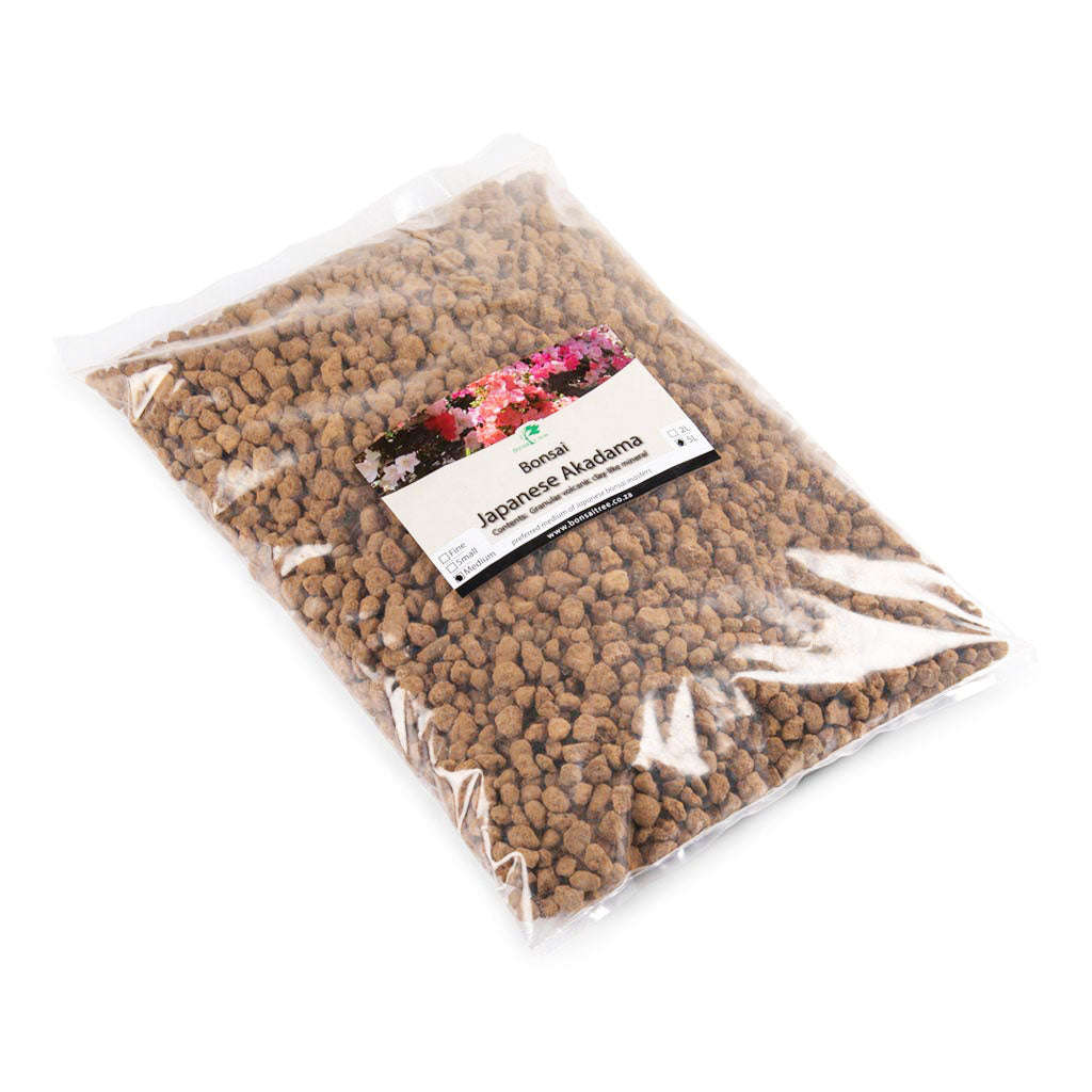 Japanese Akadama, Medium, 5-8mm - Akadama MEDIUM particle, 5~8mm, 5L