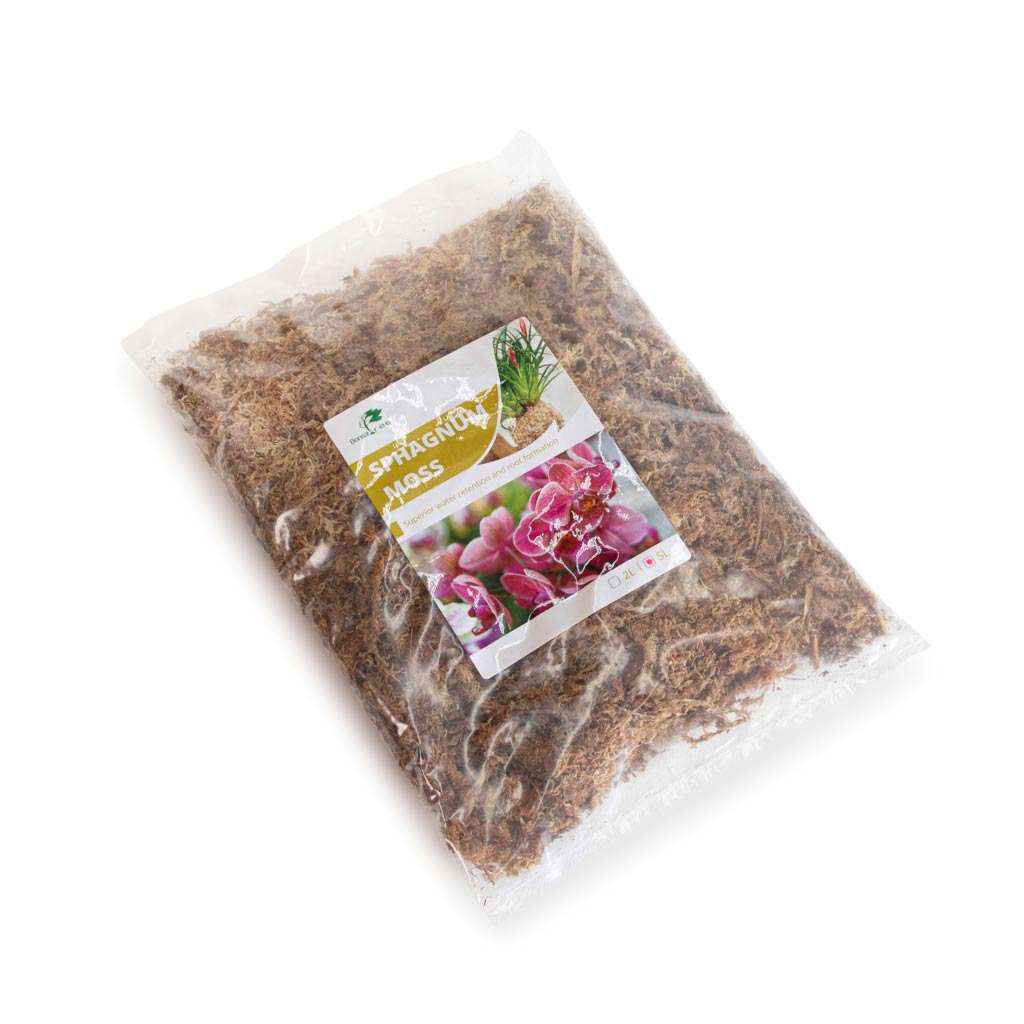 Sphagnum Moss, rehydrated - 5L bag