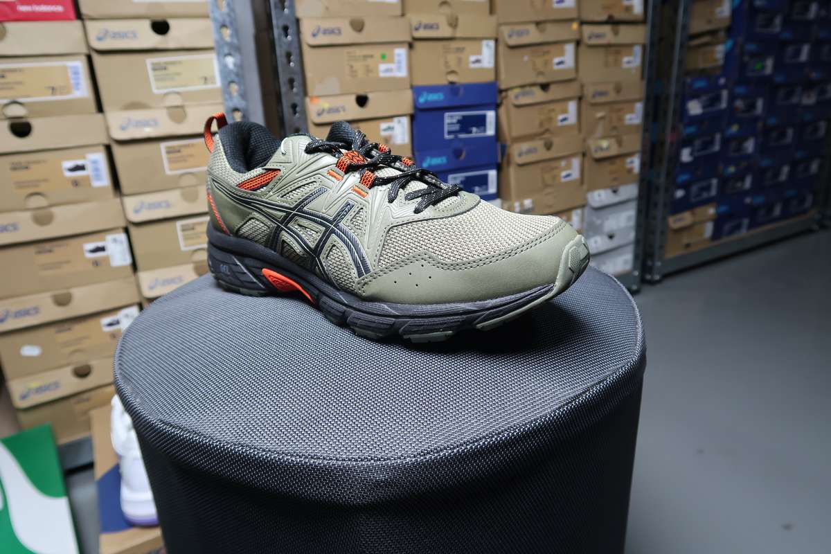 ASICS GEL VENTURE 8 MEN MANTLE GREEN/BLACK TRAIL RUNNING SHOE