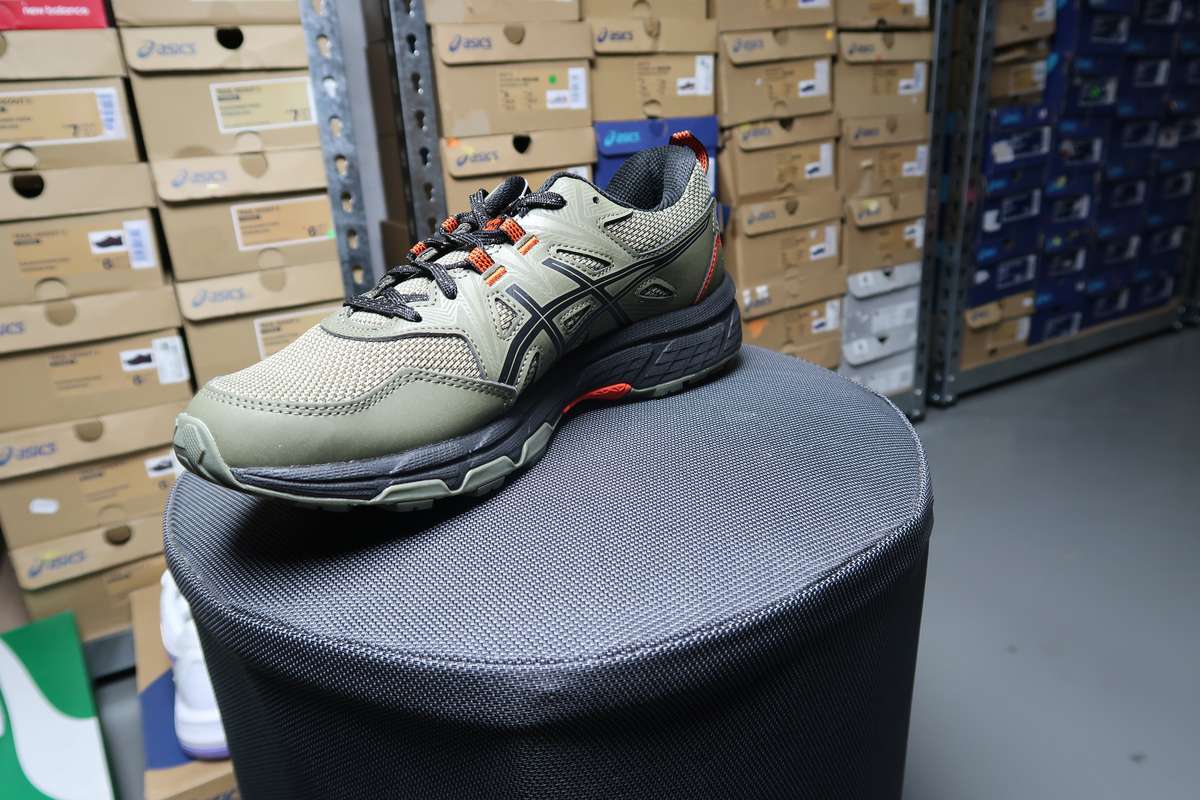 ASICS GEL VENTURE 8 MEN MANTLE GREEN/BLACK TRAIL RUNNING SHOE