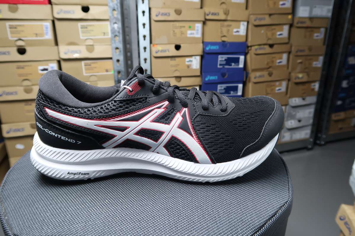 GEL-CONTEND 7 MENS ROAD RUNNING SHOE (BLACK)