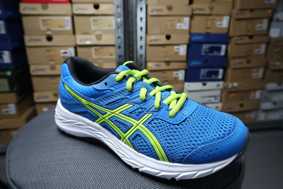ASICS CONTEND 6 GS ROAD RUNNING SHOE BLUE
