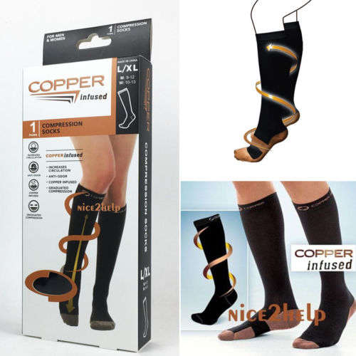 Compression Socks - Copper Fit(Pair)