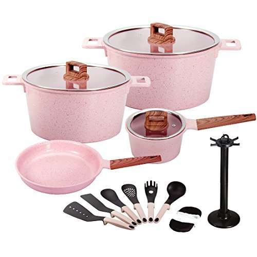 MGC 16 Piece Non-stick Granite Coating Cookware Set