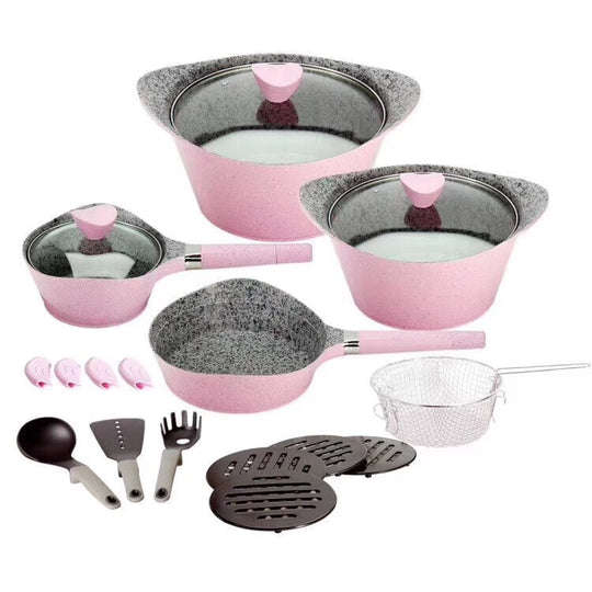 MGC 16 Piece Non-stick Granite Coating Cookware Set