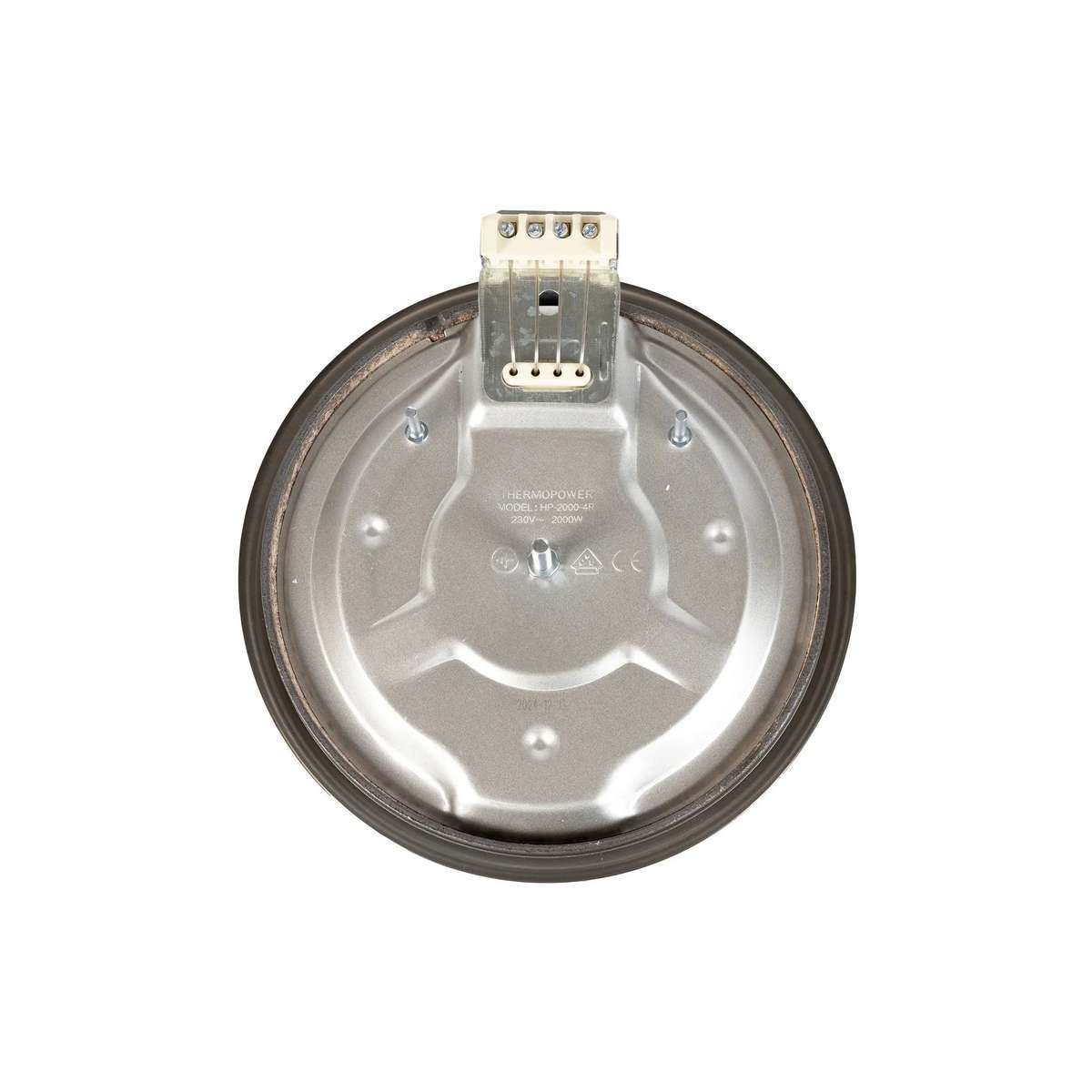 Defy 180mm 2000W High-Speed Stove Plate Black Trim