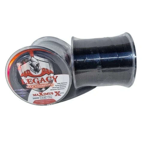 Legacy Maximus Black Max Visibility Line 500m 10Lb