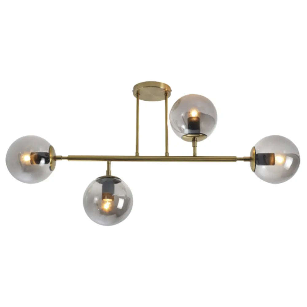 Brightstar CF560/4 Pendants Satin Gold Ceiling Light