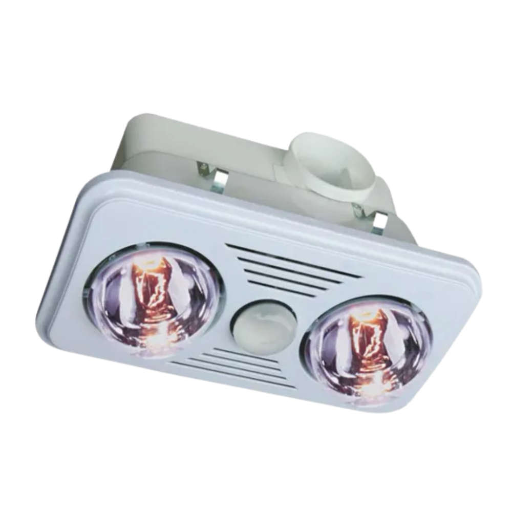 Waco 2 Bulb Mounted Bathroom Heater
