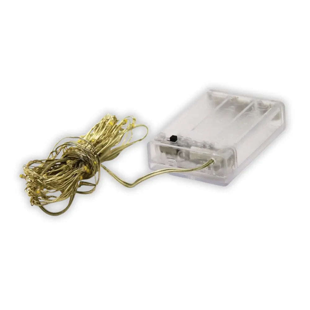 Flash LED Copper IP20 5m Daylight String Light