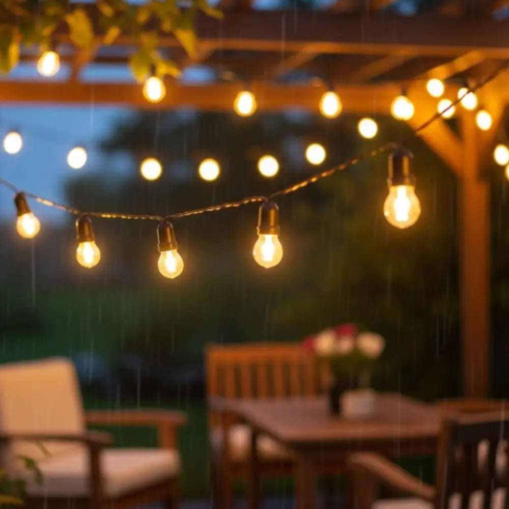 WHL&E LS510S 5M 10Light Solar Outdoor String Lights