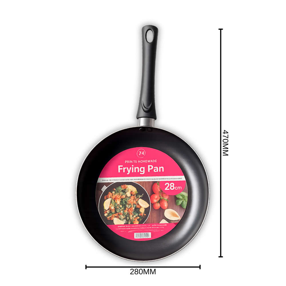 Harrys Homeware Aluminium Non Stick 28cm Blue Frying Pan