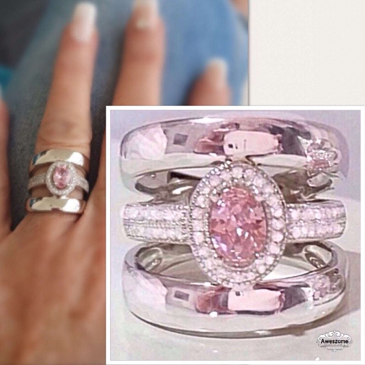 Silver Ring Mila - U