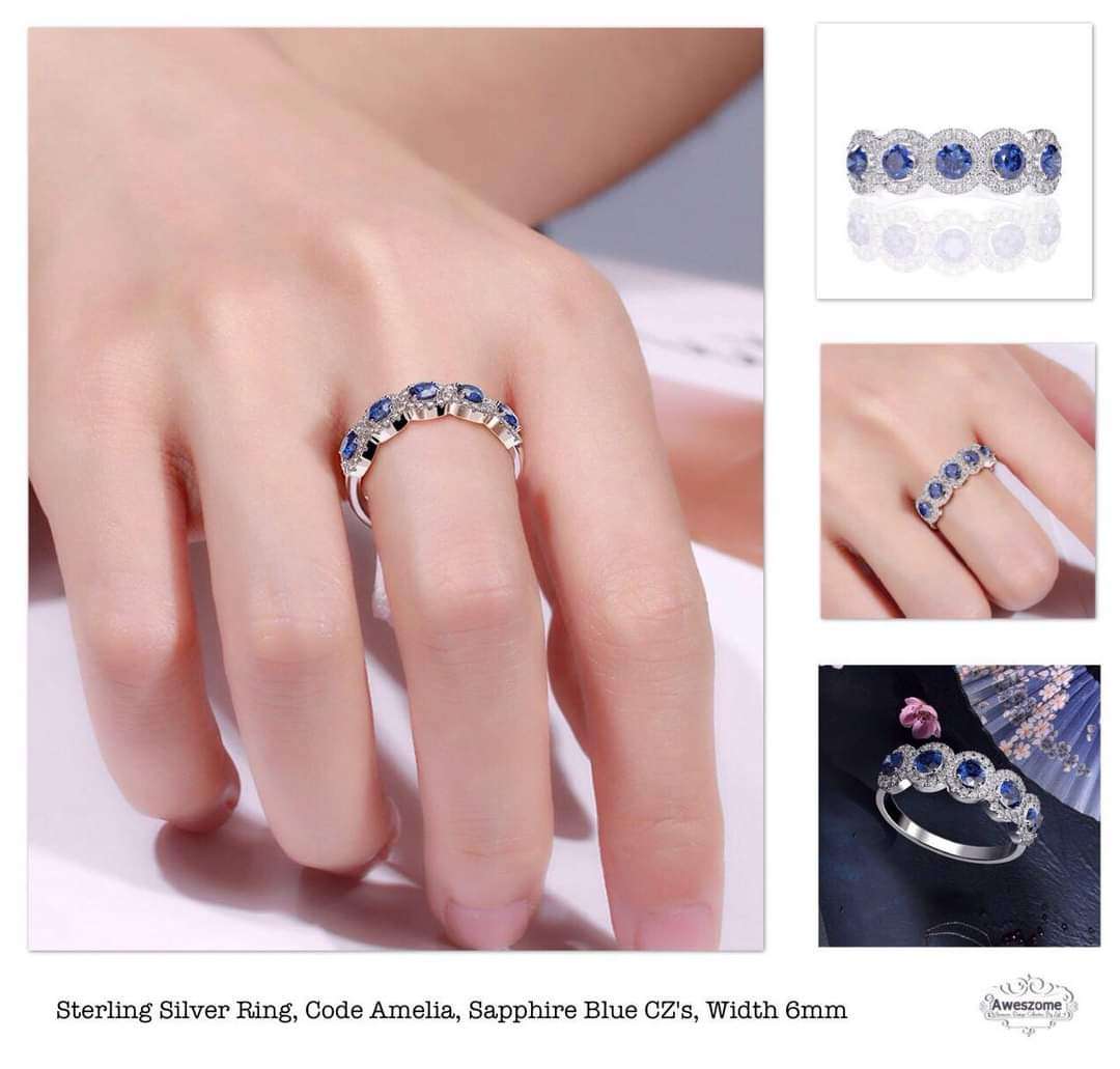 Silver Ring Amelia - P