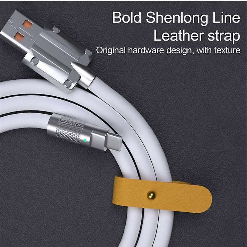 Heavy Duty: 120w 6a Super Fast ChargeLiquid Silicone Cable