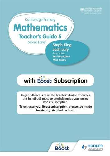 Cambridge Primary Mathematics Teacher'S Guide 5