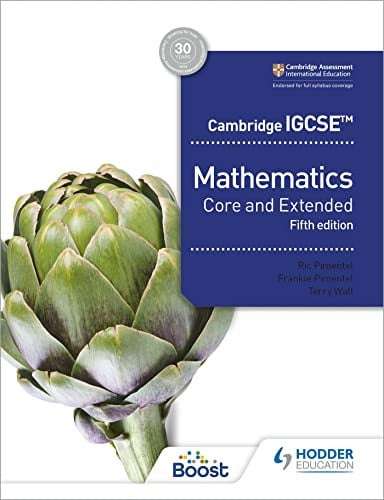 Cam Igcse Maths Core And Extended 5Th Ed