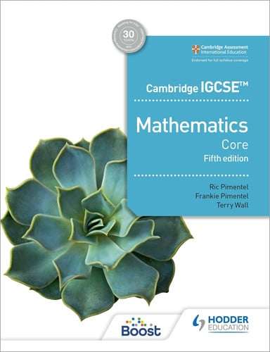 Cam/Ie Core Mathematics 5Th Ed