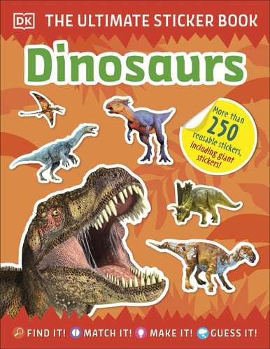 Ultimate Sticker Book: Dinosaurs