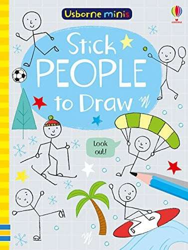 Usborne Minis: Stick People to draw