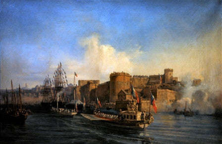 Napolean III 's visit to Brest 11 August 1858