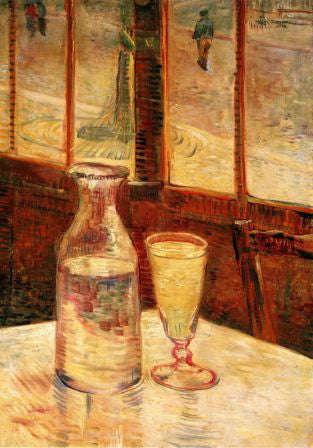 The Still Life with Absinthe by Van Gogh