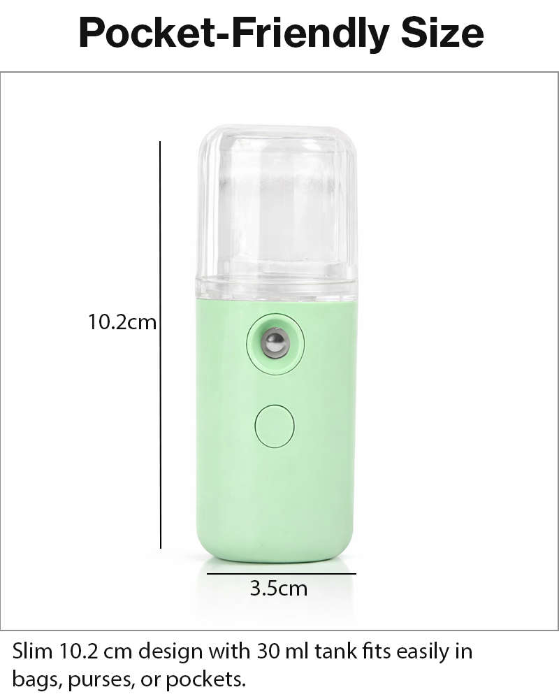 Portable Nano Mist Sprayer 30 ml  USB Rechargeable Facial Mister