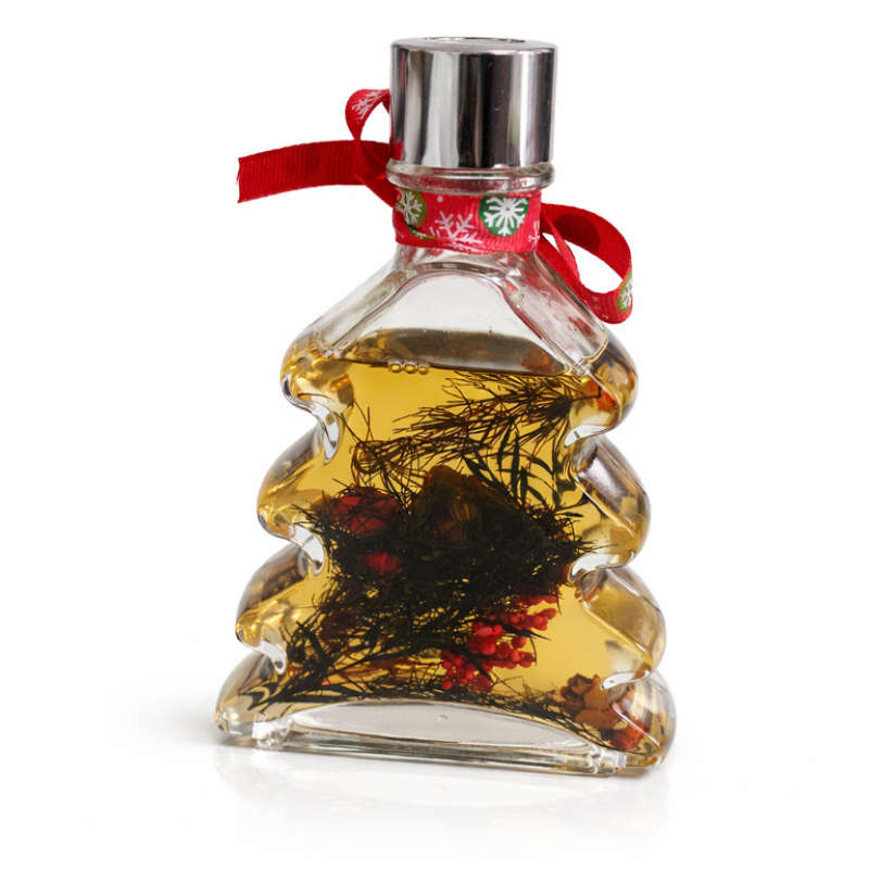 Christmas Tree Reed Diffuser Gift Set  5 Reed Sticks, Decorative Home Aroma Diffuser 8×4.5×15cm