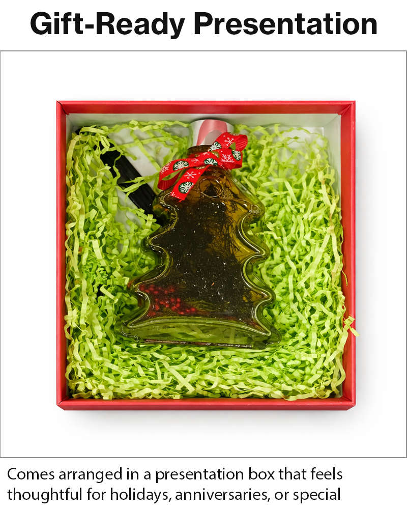 Christmas Tree Reed Diffuser Gift Set  5 Reed Sticks, Decorative Home Aroma Diffuser 8×4.5×15cm
