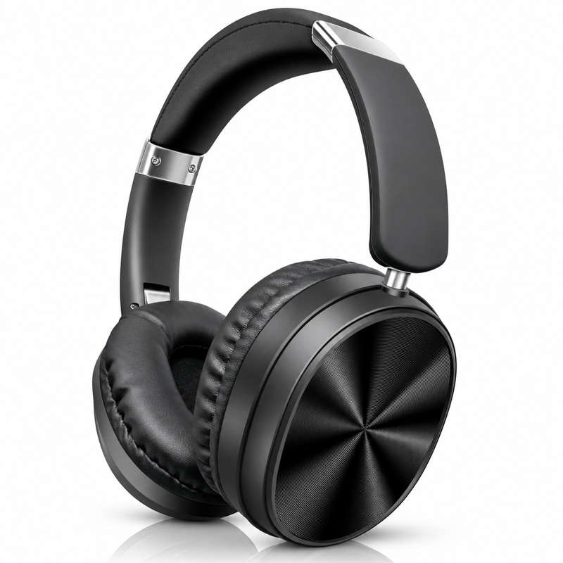Wireless Bluetooth Noise Cancelling Over-Ear Headphones - Black - Fair Condition