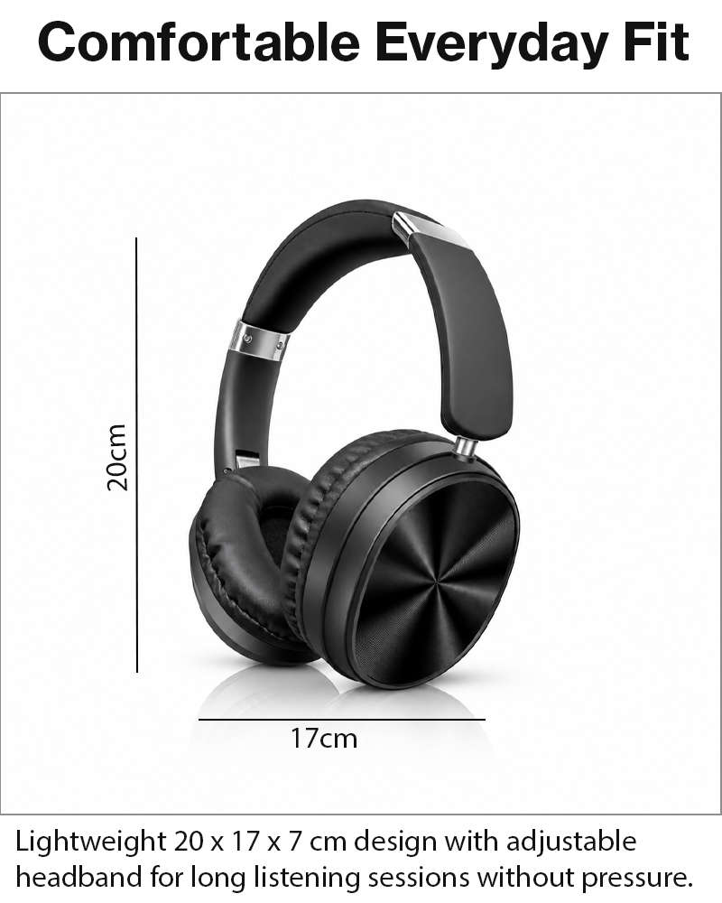 Wireless Bluetooth Noise Cancelling Over-Ear Headphones
