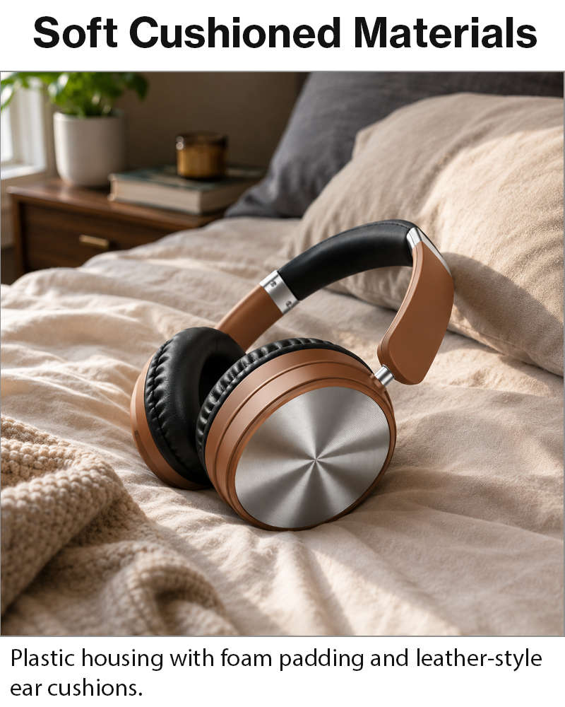 Wireless Bluetooth Noise Cancelling Over-Ear Headphones