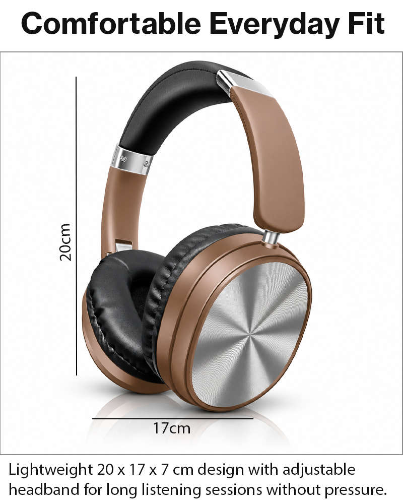 Wireless Bluetooth Noise Cancelling Over-Ear Headphones