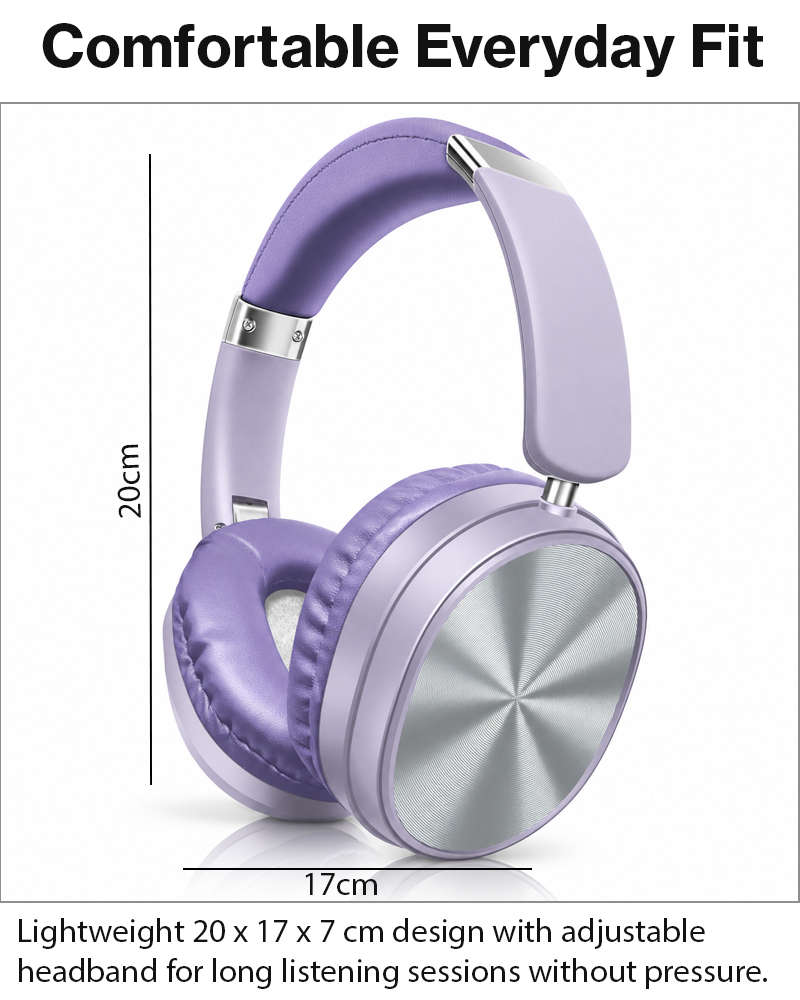 Wireless Bluetooth Noise Cancelling Over-Ear Headphones